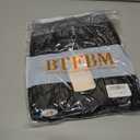 BTFBM Casual Fall Tops for Women 2025 Long Sleeves Solid Shirts Crew Neck Loose Fit Work T Shirt (Black, XXL)