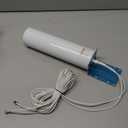 High Gain 10-12dBi Dual SMA Male 698-2700 MHz 3G/4G LTE Omni-Directional Outdoor Pole/Wall Mount Antenna for Mobile Cell Phone Cellular 4G LTE Router Modem Gateway