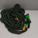 100 ft Garden Hoses - 2026 Upgraded Flexible Water Hose -Lightweight Kink Free&Leak Proof Garden Water Pipe with 10-Function Spray Nozzle &3/4" Solid Fittings- Ultra Durable Garden Hose for Yard, Lawn