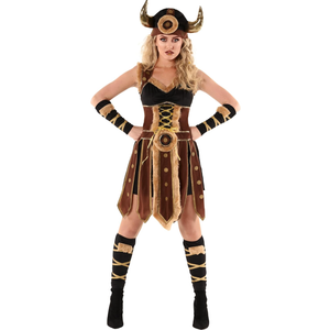 Morph Viking Warrior Costume - Women's Viking Outfit
 M
