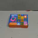 Color & Shape Flashcards, 50 Double-Sided Cards (30 Colors & 20 Shapes) Colorful Cards Educational Learning Tools for Preschool and Toddlers (3 Reclosable Rings Attached)