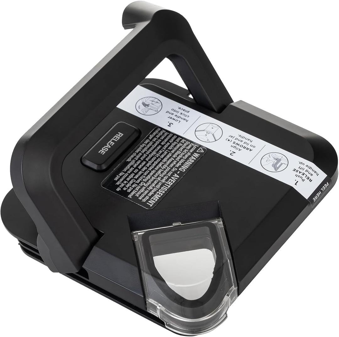 Blender Lid Replacement for Ninja 72 OZ Pitcher Locking Lid, Top Lid Cover Parts for BL642 BN701 BN751 BN801 BL610 DB751A CT610 Series, Compatible with NEW Model Pitcher with Rim Extension Only