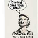 Funny Golf Towels- Golf Themed Gag Gifts for Men Who Have Everything, Golf Towels for Golf Bags with Clip for Men, Funny, Unique Accessories (Darling) (Multicolor-2)