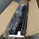 SONGMICS Dresser for Bedroom, Chest of Drawers, Steel, MDF, 10 Non-Woven Fabric Drawers, Storage Organizer Unit, Closet, Entryway, Rustic Brown and Ink Black ULGS125B01S