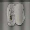Women's Slip On Canvas Sneaker Low Top Casual Walking Shoes Classic Comfort Flat Fashion Sneakers (8, White)