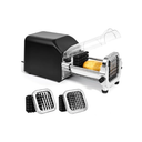 Befano French Fry Cutter, Stainless Steel Potato Cutter with 1/2 Inch and 3/8 Inch Blades, parent asin (Electric Cutter, 1/2" & 3/8" Blade)