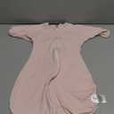 ZIGJOY Baby Transitional Swaddles for Newborns: 0.5 Tog Arms Up Sleep Sack 3-6-12 Months Soft Cotton Shark Fin 2 Way Zipper