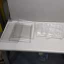 Pastry Display Case,Large Bakery Cookie Display Stand for Kitchen Countertop,4 Layers Adjustable Clear Bread Storage with Magnetic Door Bread Box and Cupcake Kitchen Counter 15.5x11.4x9.8 Inch