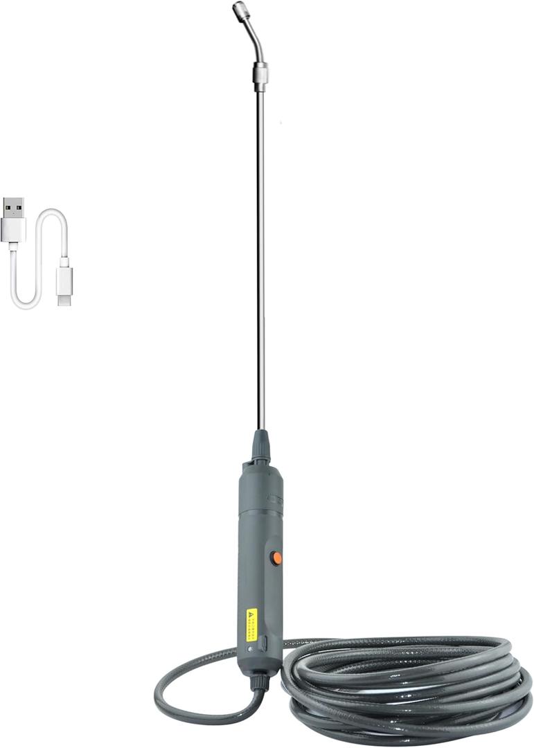 ESH Battery Powered Sprayer Wand Built-in 4000mAh Rechargeable Battery,Electric Spray Wand with 26inch Telescopic Wand with 16FT Hose,Plant Mister,Indoor Watering Can for Plants (ESH)