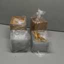 PerKoop 100 Pack 4 Inch and 5 Inch Paper Charcuterie Boxes with Clear Plastic Lid Bulk Disposable Food Containers Box with Brown Rope for Cake Slice Bakery Sandwich Desserts Pastry Fruit Snack Cheese