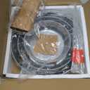 Okllen 3 Tier Serving Tray, Galvanized Metal Cupcake Stand Vintage Dessert Appetizer Stand, Rustic Home and Garden Display Stand for Country Farmhouse, Kitchen, Indoor, Outdoor Use