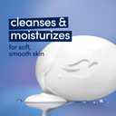 Dove Beauty Bar Soap Original 8 Count for Soft, Smooth Skin, with 1/4 Moisturizing Cream 3.75 oz