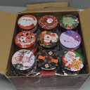 36Pack Christmas Scented Candles Sets,Long Burning,2.5oz Natural Soy Wax with Essential Oils Decorative Aromatherapy Candles for ChristmasThanksgiving Gift, Home Scented