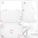 Baseball Shirts Women Baseball Mom Tshirt Funny Ballgame Graphic Tee Game Day Fan Gift Casual Short Sleeve Crop Tops, M