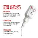 Vichy LiftActiv Pure Retinol Serum for Face, Anti-Aging Face Serum for Wrinkles & Fine Lines, .2% Retinol + Peptides, Resurfaces Skin Sexture To Smooth & Firm Skin, 1 Fl. Oz.