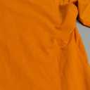 REORIA Women's Mock Neck Cutout Front Bodysuit Trendy Going Out Long Sleeve Body Suits Tops Fall Outfits 2025 (Medium, Pumpkin Orange)