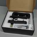 SohoTeco Keyless Entry Door Lock with Handle, Builtin WiFi Deadbolt, Smart Fingerprint Security Lock for Front Door, Support Doorbell Call and APP Unlock, Easy Installation, Matte Black