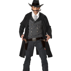 Adult Gunfighter Western Costume Size M