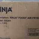 Ninja DZ201 Foodi 8 Quart 6-in-1 DualZone 2-Basket Air Fryer with 2 Independent Frying Baskets, Match Cook & Smart Finish to Roast, Broil, Dehydrate & More for Quick, Easy Meals, Grey, 8qt