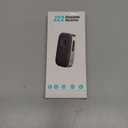 COMSOON Bluetooth Receiver for Car, Noise Cancelling 3.5mm AUX Bluetooth Car Adapter, Wireless Audio Receiver for Home Stereo/Wired Headphones, Hands-Free Call, 16H Battery Life - Black+Silver