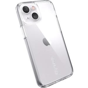Speck iPhone 13/12 Mini Case - Drop Protection, Wireless Charging Compatible, Clear, Antimicrobial