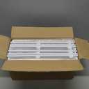 9-Tier Over The Door Pantry Organizer, Pantry Organization and Storage, Hanging Door Spice Rack Shelves for Home & Kitchen Organization, Laundry & Bathroom Essentials (White)