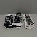 Lux Dual Grip Socks - Soccer Grip Socks for Men and Women. GripArray Performance & Comfort (Large, Black (3 Packs))