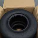 MAXROLLORS (2 Pack) 13x6.50-6 Lawn Mower Tires Tubeless, Replacement 13x6.5-6 Zero Turn Tires Garden Riding Tractor Lawnmower Tires Smooth, 4 Ply, 480 lbs Capacity