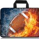11 in 11.6 12 12.1 12.5 inch Laptop Carrying Bag Chromebook Case Notebook Ultrabook Tablet Cover Neoprene Sleeve Fit Apple MacBook Air Samsung (Rugby Fire)