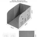 Waterproof Cat Litter Box Enclosure Splash Guard with Removable Mat, Cat Box Enclosure with 2 Hooks for Scoop, Anti-Leakage, Dust Control, Easy to Clean-24.02 x 16.14 x 16.14 inches