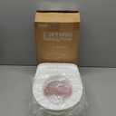 2-in-1 Toddler Potty Training Toilet - with Detachable Training Seat, Realistic Flushing Sound for Boys & Girls Ages 1-3 with Wipes Storage, Toilet Paper Holder (White)