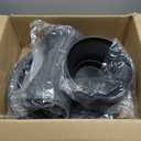 Arcadia Garden Products BB05 Stone Fiberclay Birdbath 19.5x10.25x20.5, Grey (Gray)