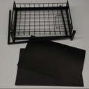 REALINN Under Sink Organizer, Pull Out Cabinet Storage 2 Tier Slide Out Sink Shelf, Kitchen Organizers and Storage, Black, 1 Pack