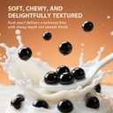 Soeos Tapioca Pearls 2.2 lb (2Pack), Boba Pearls for Bubble Tea, Beverages, Sweets, Ice Cream, Shakes, Desserts & Smoothies Topping