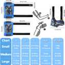 Tanden Skating Protective Gear Knee and Elbow Pads Wrist Guards for Roller Skating Skateboarding, Skate Pads Adult Knee Pads