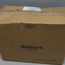 Bedsure Calming Dog Bed Medium Size Dog - Donut Washable Medium Pet Bed, 30 inches Anti-Slip Round Fluffy Plush Faux Fur Cat Bed, Fits up to 45 lbs Pets, Camel