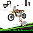 36V Controller and Throttle Compatible with Razor MX500 MX650 Dirt Bike, Control Module and Twist Throttle Handlebar Grips Replacement for Razor SX500 Electric Dirt Rocket Quad EcoSmart Parts