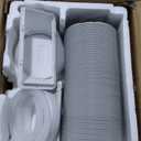 ZAFRO 8,000 BTU Portable Air Conditioners, 4 Modes Portable AC Unit with Fast Cooling/Energy Efficient/Remote/24Hrs Timer for Bedroom/Dorms/Indoor Rooms, White