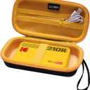 LTGEM Case for KODAK Mini 2 Retro Portable Photo Printer | Hard EVA Shell, Water-Resistant, Shock Protection, Scratch-Resistant Interior, Portable Travel Storage Case Only, 7.8"L x 4.3"W x 2.3"H