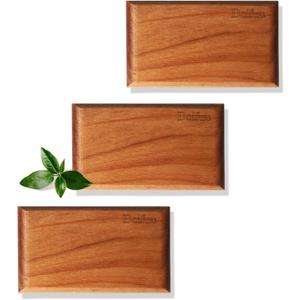 Grove Air Freshener, Wood Air Freshener, Odor Eliminator, Grove Scent Refill, Natural Scent Starter Kit (Pack of 3, No clip included) 