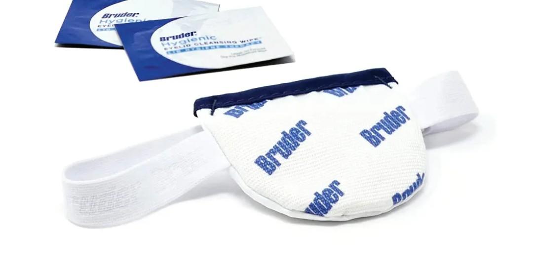 Eyelid and Lash Hygiene Bundle | Bruder Single Eye Compress and Bruder Hygienic Eyelid Cleansing Wipes