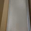 Lithonia Lighting 4 Foot Replacement Acrylic Diffuser Lens, Clear Prismatic Replacement Cover for 48-Inch SB Series Narrow Body Square Wraparound Ceiling Light Fixture for Shop Lights