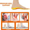 Running Shoe Insoles, Arch Support Inserts for Flat Feet, Shock Absorbing