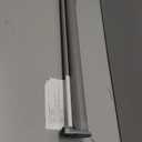 Retractable Baby Gate for Stairs & Doorways, 55" Wide x 33.6" Tall Easy Installation Mesh Dog Gate for Indoor & Outdoor Use,Pet and Dog Safety Gate for Hallways(Grey) (Gray)