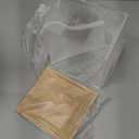 VITVITI Disposable Face Towel Holder Box, Acrylic Facial Towel Container for XL Clean Skin Club, Large Disposable Face Towels Storage with Bamboo Lid, for Bathroom, Vanity Makeup, Clear