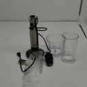 KOIOS Immersion Blender, 1100W 5-in-1 Multi-Purpose Hand Blender, 12-Speed, 600ml Beaker, 500ml Chopper, Egg Whisk, Milk Frother, Black
