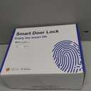 Smart keypad Door Lock with Handle, Fingerprint Keyless Entry Digital Lock with Built-in doorbell for Front Door, Bedroom, Biometric Door knob, APP Control