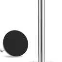 VEHHE Marble Paper Towel Holder for Kitchen Countertop, Standing Paper Towel Stand with Weighted Base & EVA Non-Slip Pad, for Bathroom or Kitchen (Silver)