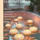 Floating Candles 24PCs 2.3in Flameless LED 200+ Hour for Centerpieces | Battery-Operated Waterproof Tealights for Wedding Marriage Proposals Pool Party Cylinder Vases Spa Halloween New Year