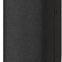 BALEINE Laundry Hamper with Lid, Tall Laundry Baskets with Bamboo Pull Handles, Large Laundry Bin with Internal Support (26 Gal/100L, Black)